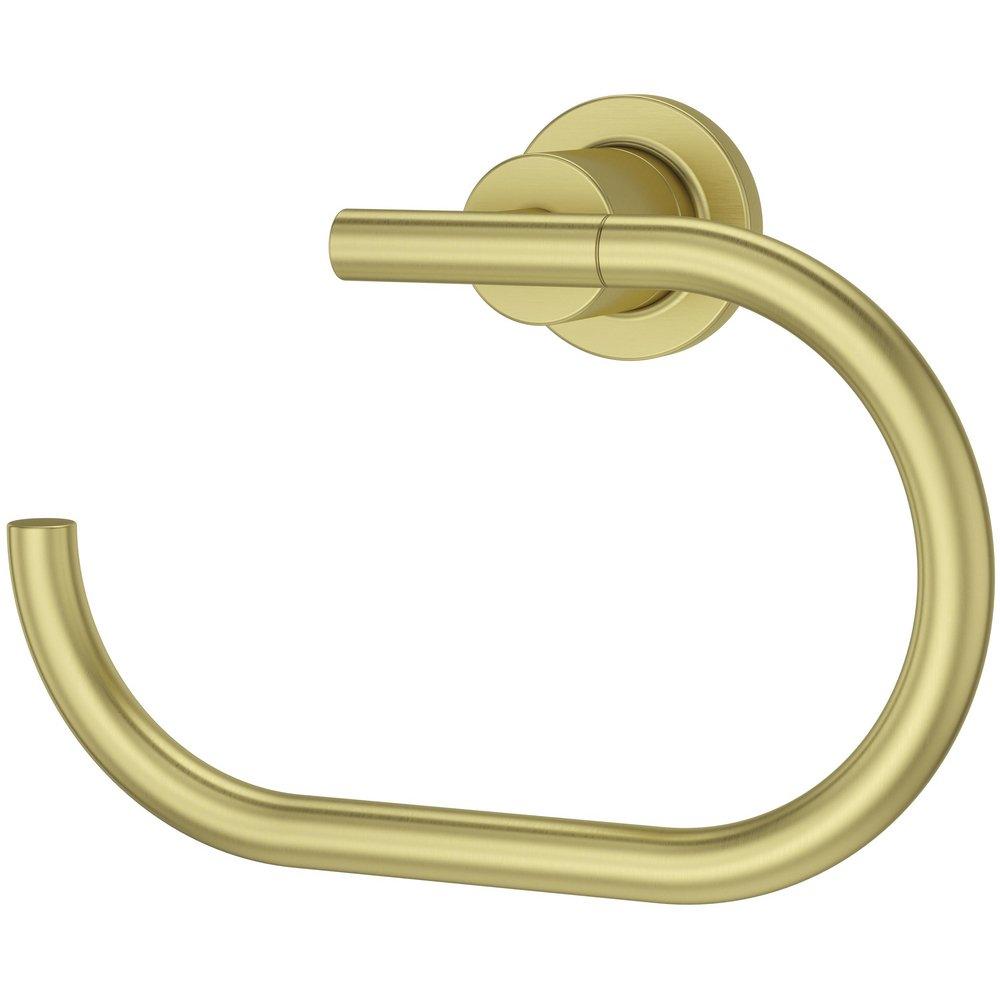 Pfister Brushed Gold Oval Open Towel Ring 
