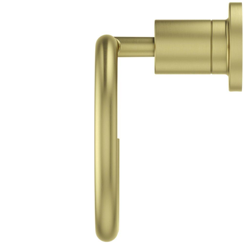 Pfister Brushed Gold Oval Open Towel Ring 