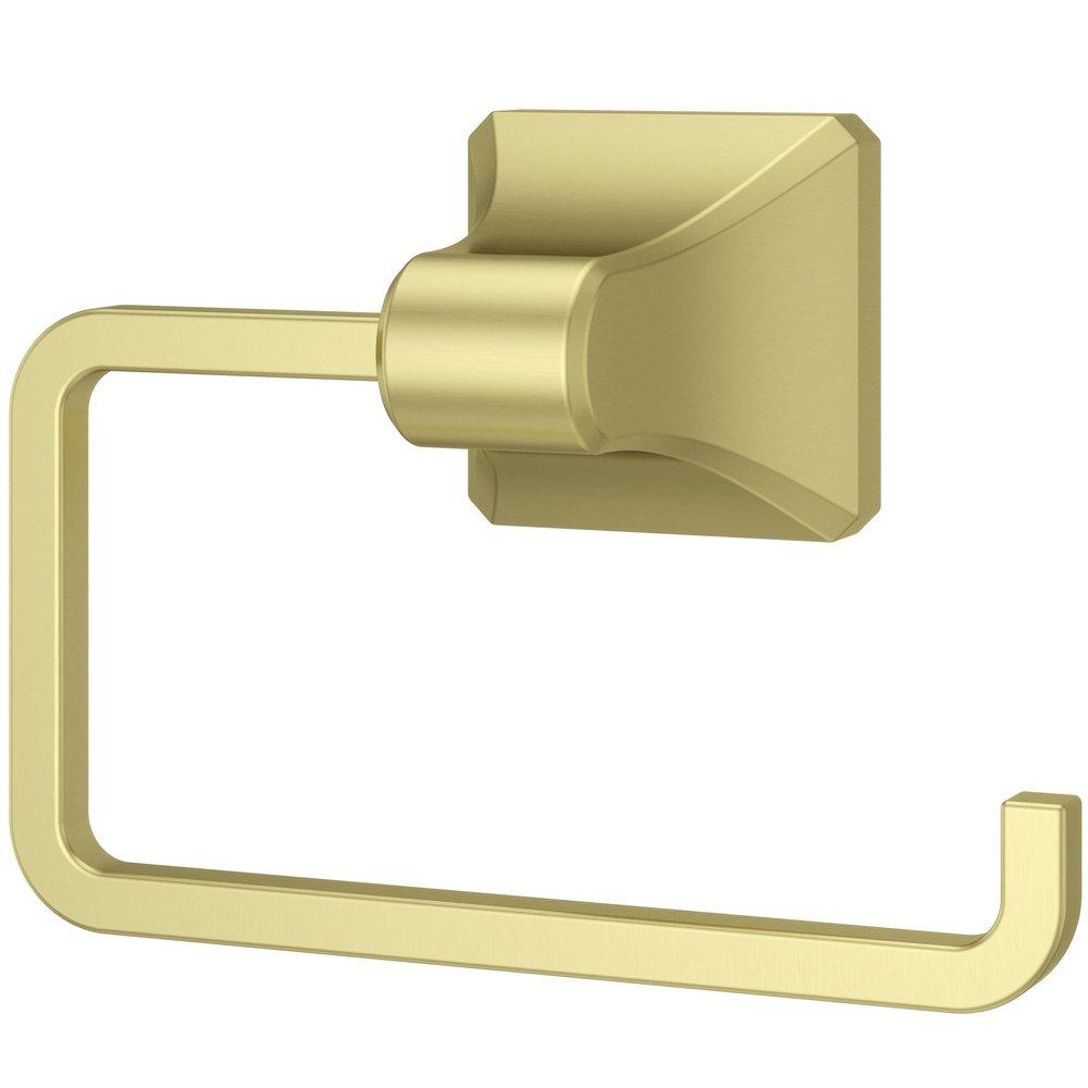 Pfister Brushed Gold Concealed Mount and Wall Mount Toilet Tissue Holder 