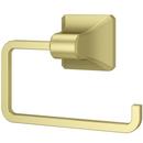 Concealed Mount and Wall Mount Toilet Tissue Holder in Brushed Gold