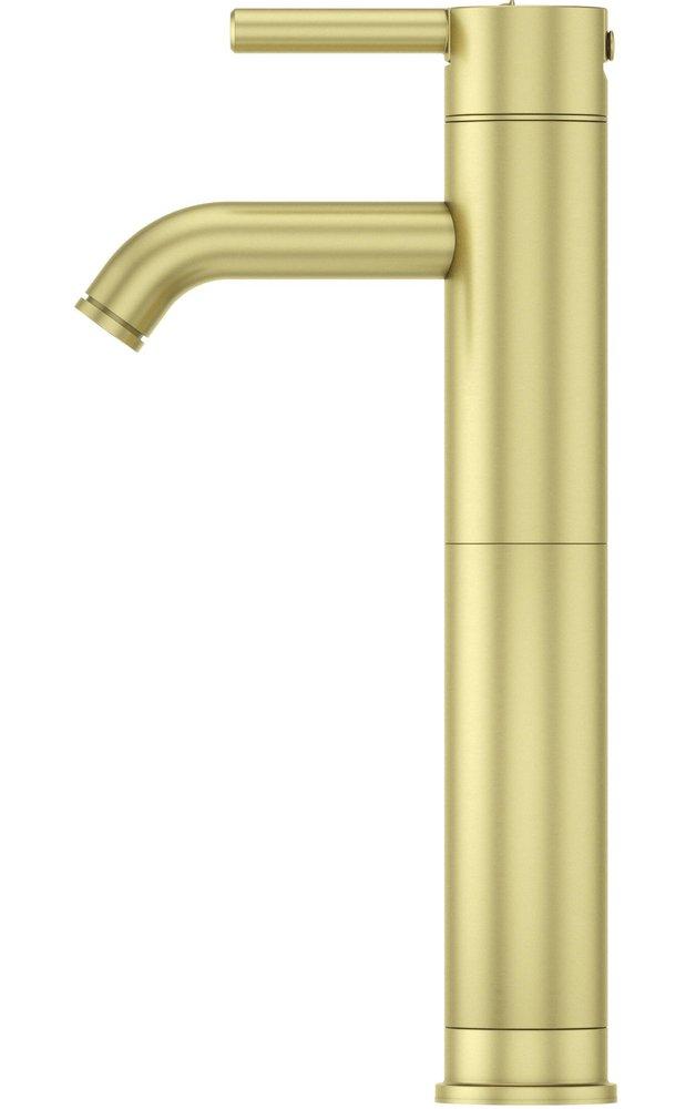 Pfister Brushed Gold Single Handle Vessel Filler Bathroom Sink Faucet 