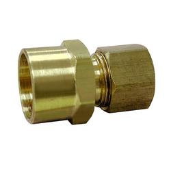3/8 x 5/8 in. Compression x Sweat Brass Adapter