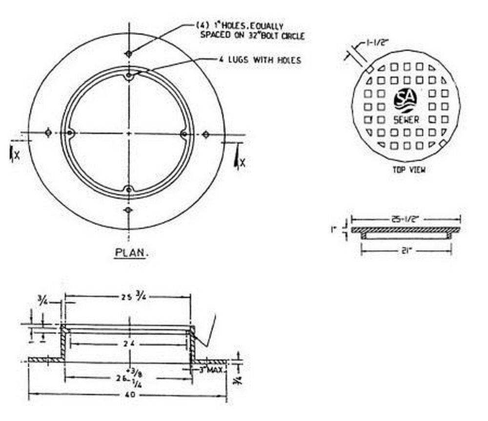 24 PWC EASEMENT M/HOLE F&C 
