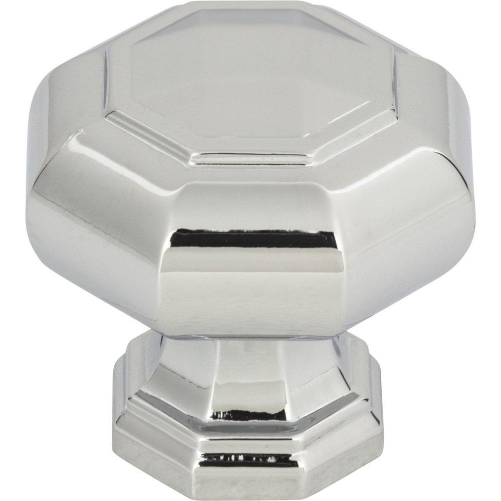 Atlas Homewares Polished Chrome 1-1/4 in. Octagonal Cabinet Knob 