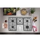 GE® Stainless Steel 5 Burner Sealed Cooktop 