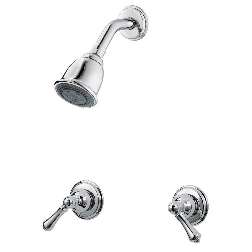 Pfister Polished Chrome 1.8 gpm Shower with Double Lever Handle 