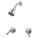 Two Handle Dual Function Shower Faucet in Polished Chrome (Trim Only)