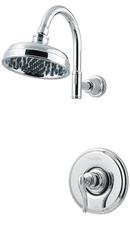 Pfister Polished Chrome 1.8 gpm 1-Function Wall Mount Shower Trim Only with Single Lever Handle