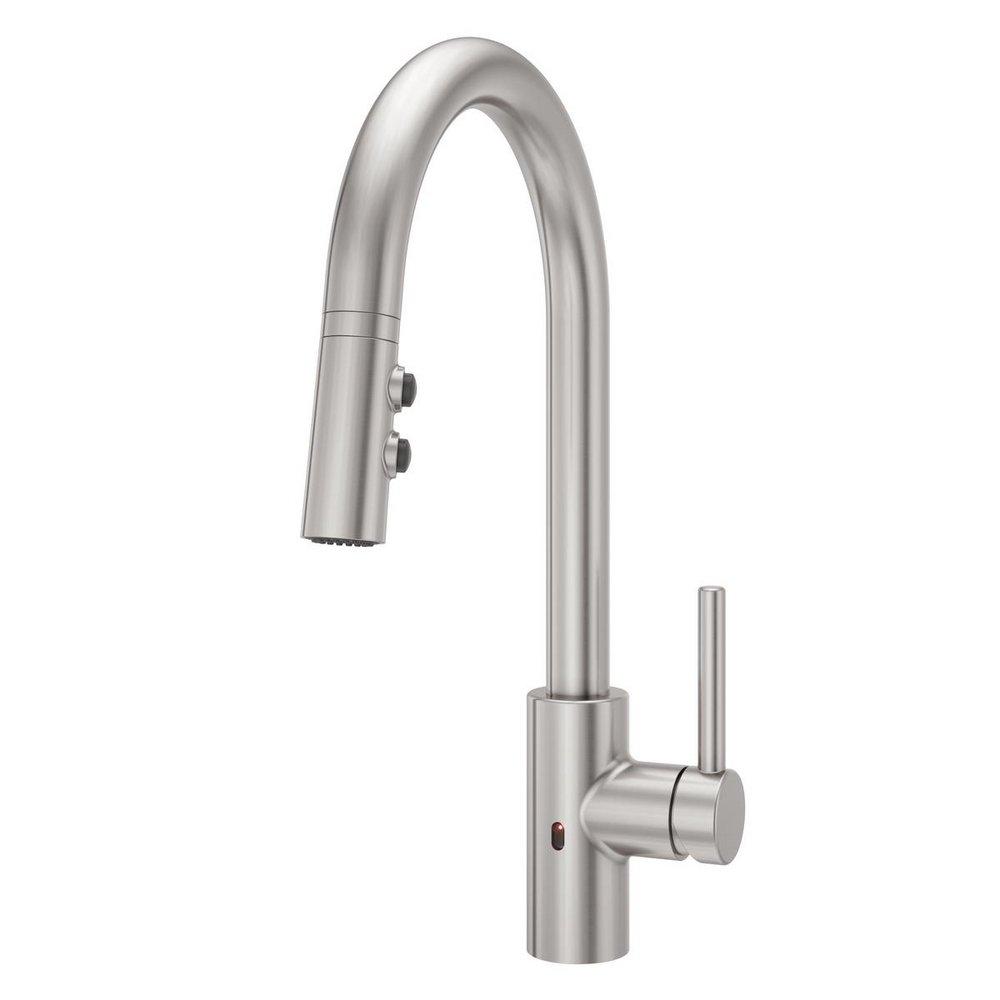 Pfister Stainless Steel Single Handle Pull Down Kitchen Faucet 