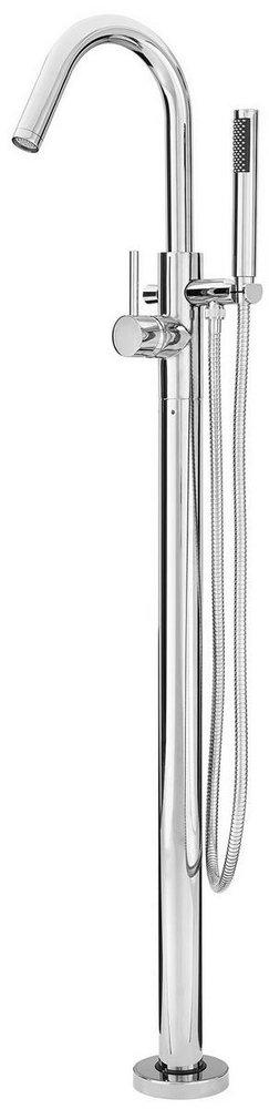 Pfister Polished Chrome Single Handle Lever Floor Mount Filler (Trim Only) 
