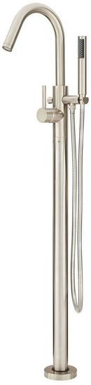 Pfister Brushed Nickel Single Lever Handle Floor Mount Filler Trim Only 