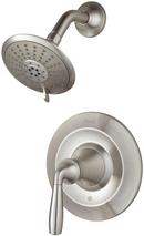Single Handle Multi Function Shower Faucet in Brushed Nickel (Trim Only)