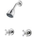 1.8 gpm 2-Function Tub and Shower Trim with Double Cross Handle in Polished Chrome
