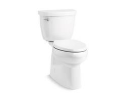1.28 gpf Elongated Two Piece Toilet in White