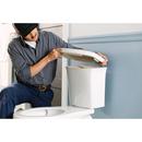 KOHLER White 1.28 gpf Elongated Two Piece Toilet 