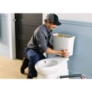 KOHLER White 1.28 gpf Elongated Two Piece Toilet 