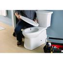 KOHLER White 1.28 gpf Elongated Two Piece Toilet 