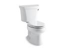 KOHLER White 1.6 gpf Elongated Two Piece Toilet 