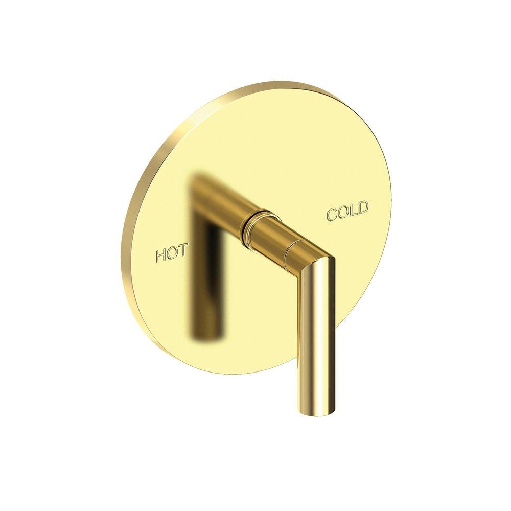 Newport Brass Uncoated Polished Brass - Living Single Handle Bathtub & Shower Faucet (Trim Only) 