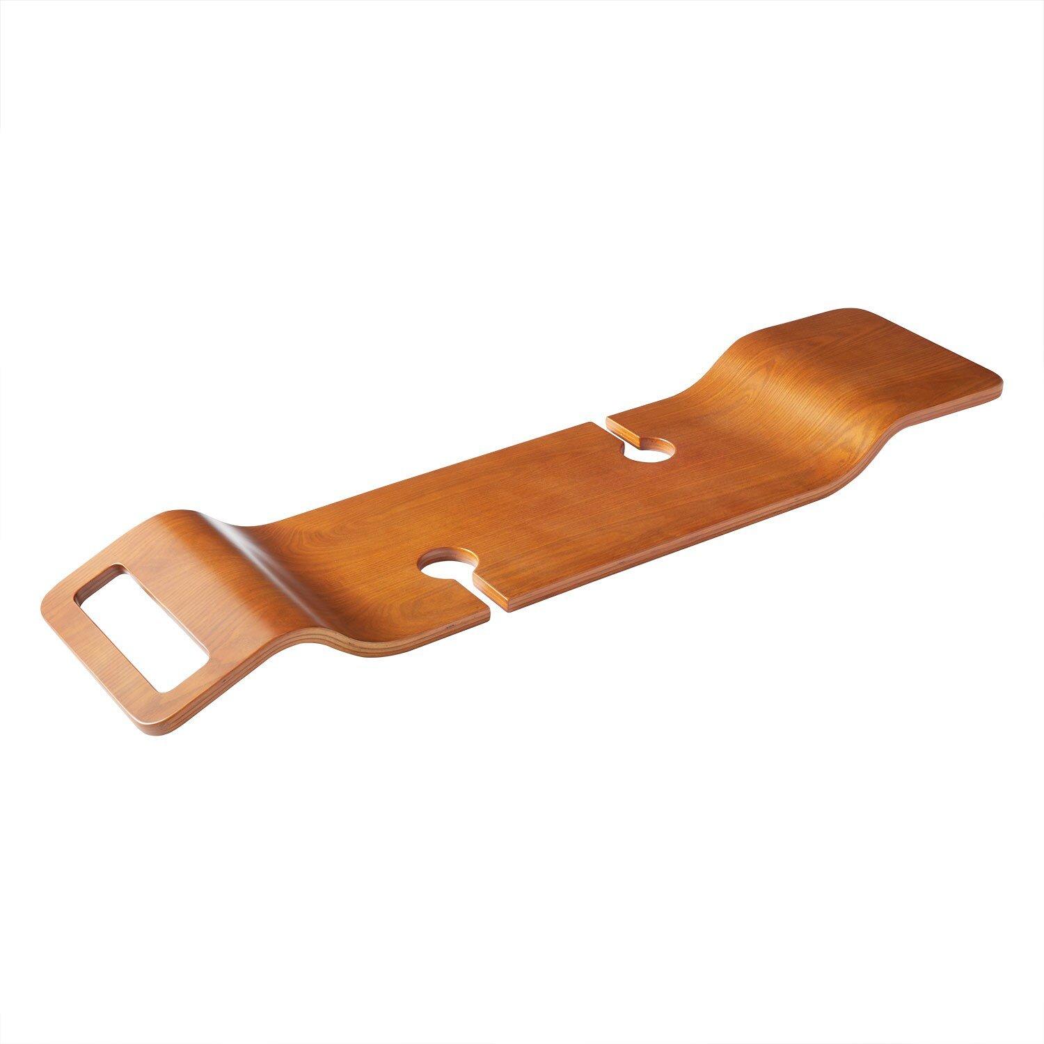 Signature Hardware Maple Tub Tray 