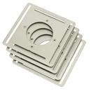 Google Steel STEEL MOUNTING PLATE - 4 PACK (NEST THERMOSTAT E) 