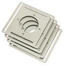 Google Steel Steel 123/125 in. Mounting Plate 