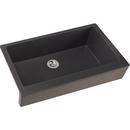 Elkay Charcoal 35-7/8 x 20-15/16 in. Composite Single Bowl Farmhouse Kitchen Sink 