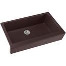 Elkay Chestnut 35-7/8 x 20-15/16 in. Composite Single Bowl Farmhouse Kitchen Sink 