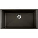 Elkay Caviar 35-7/8 x 19 in. No Hole Composite Single Bowl Undermount Kitchen Sink 