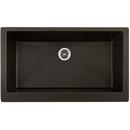 Elkay Caviar 35-7/8 x 20-15/16 in. Composite Single Bowl Farmhouse Kitchen Sink 