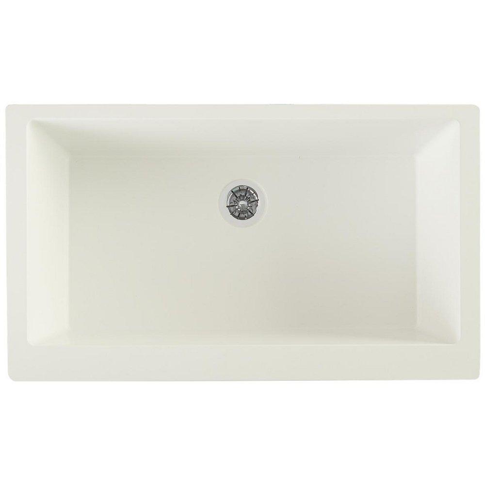 Elkay Ricotta 35-7/8 x 20-15/16 in. Composite Single Bowl Farmhouse Kitchen Sink 