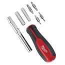 Milwaukee® Silver Manual Non Magnetic Multi-bit 12 Piece Screwdriver 