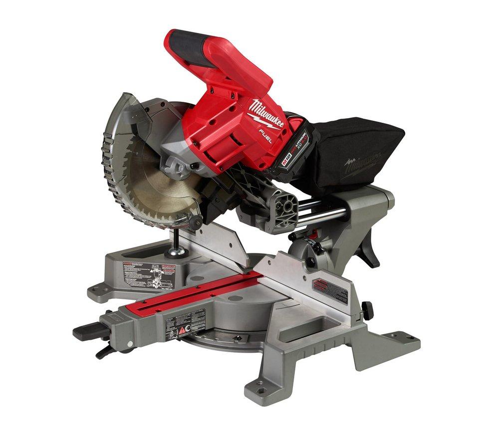 Milwaukee&reg; Red M18 FUEL 7-1/4" DUAL BEVEL SLIDING COMPOUND MITER SAW 
