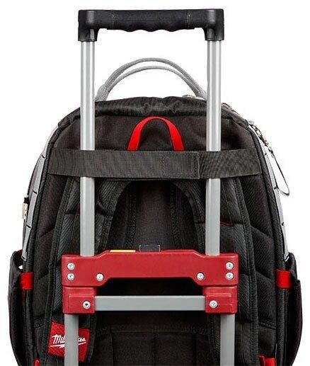 Milwaukee&reg; Red 18 in. Ballistic Red/Black Tool Bag 