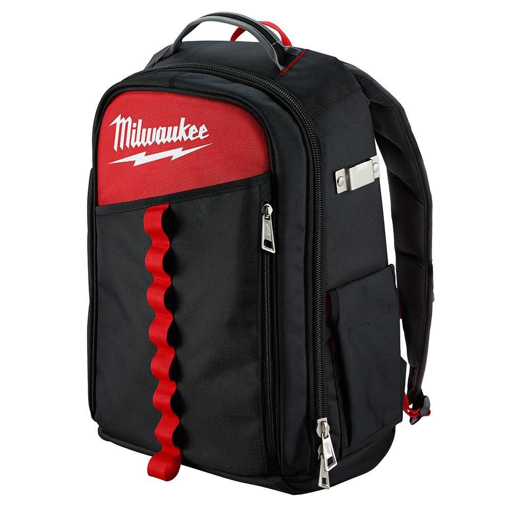 Milwaukee® Red Low-Profile Backpack in Red and Black 