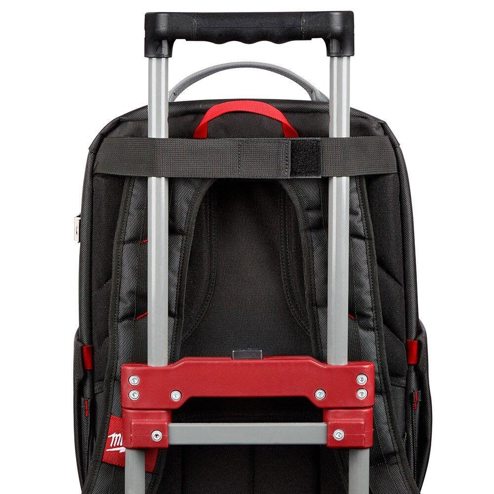 Milwaukee&reg; Red Low-Profile Backpack in Red and Black 