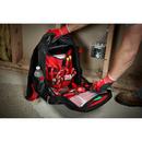 Milwaukee&reg; Red Low-Profile Backpack in Red and Black 