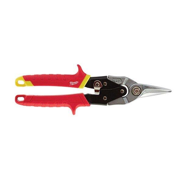 Milwaukee&reg; Red Straight Cutting Aviation Snip 