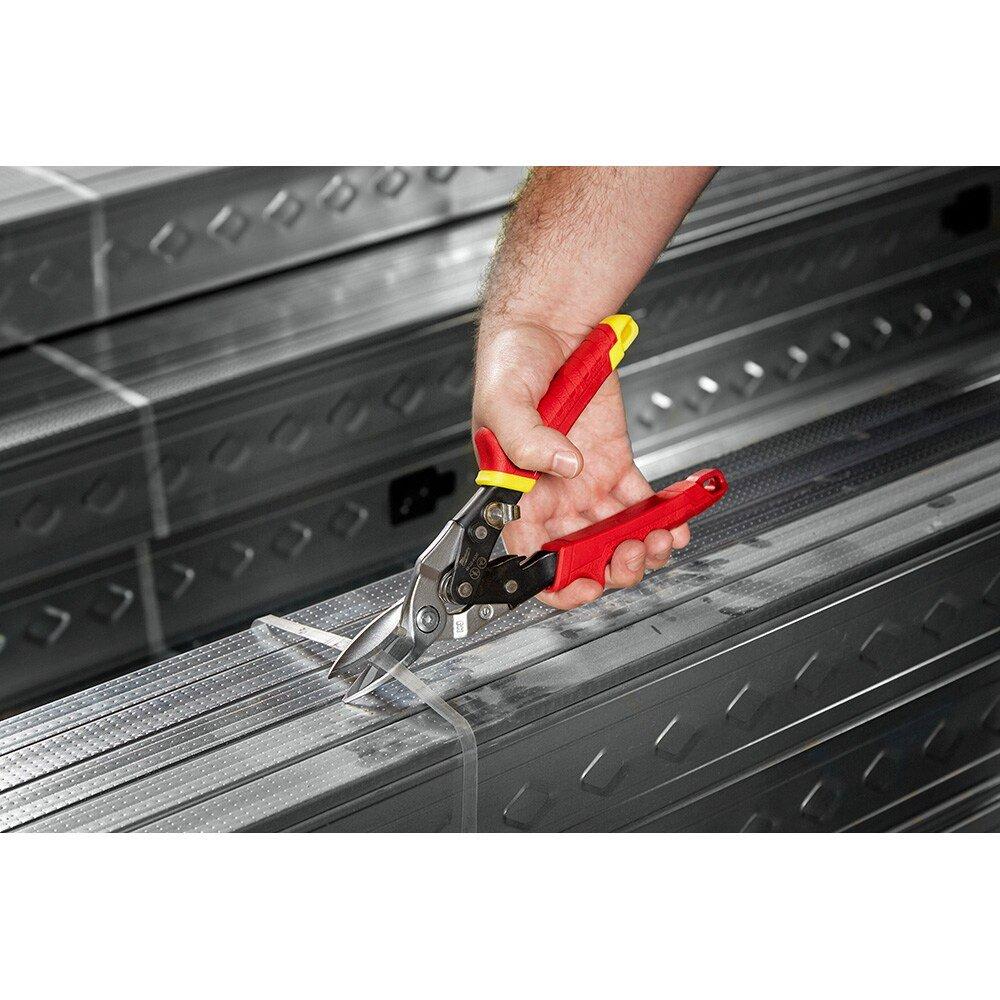 Milwaukee&reg; Red Straight Cutting Aviation Snip 