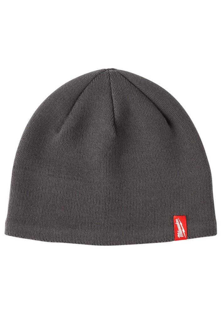 Milwaukee&reg; Grey Fleece Lined Knit Hat 
