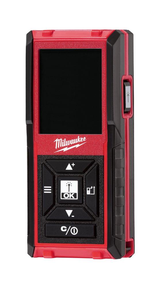 Milwaukee&reg; Red 1-9/10 in. 150 ft. Plastic Laser Distance Meter 