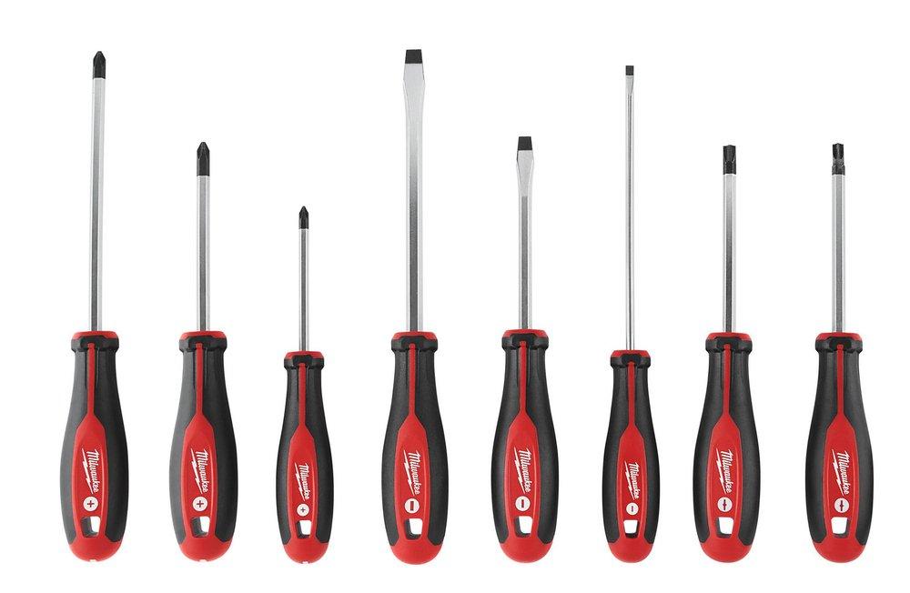 Milwaukee&reg; Silver 14 in. Multi-bit Screwdriver Set with ECX 