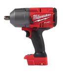 Milwaukee® Red 8-1/10 in. Steel, Glass Filled Nylon and Rubber Impact Wrench with Pin Detent