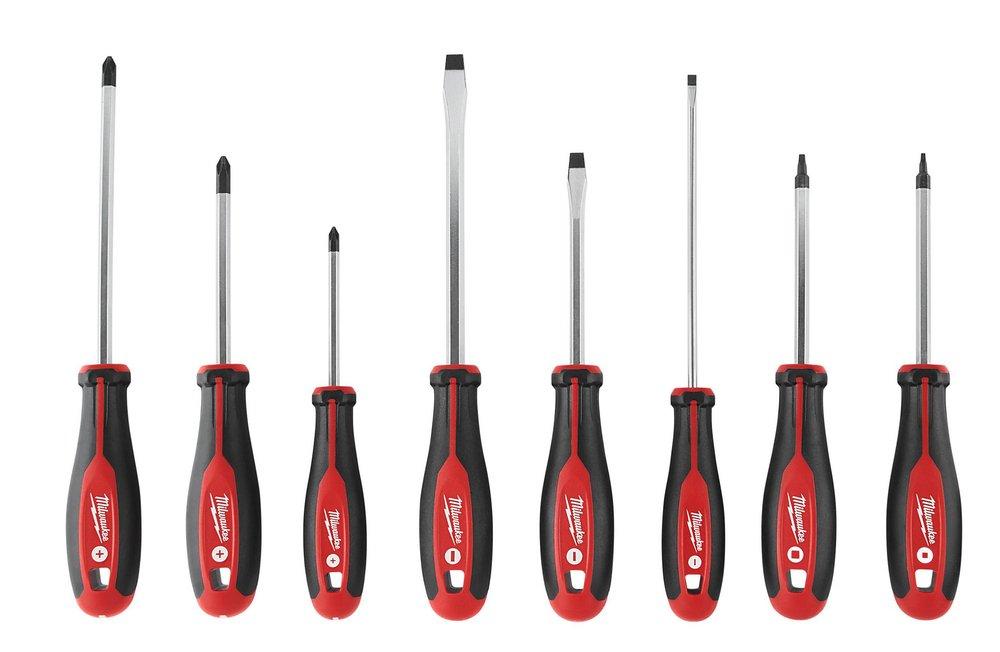 Milwaukee&reg; Silver 14 in. Multi-bit Screwdriver Kit with Square 