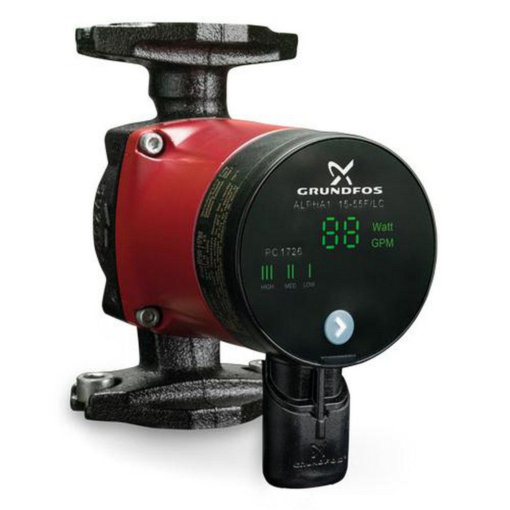 Grundfos Red Circulator Pump with Terminal Box 