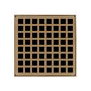Infinity Drain Satin Bronze 5 STRN SQ PATT SB 