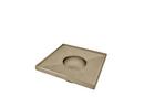 Infinity Drain Satin Bronze Threaded Stainless Steel Drain Base in Satin Bronze 