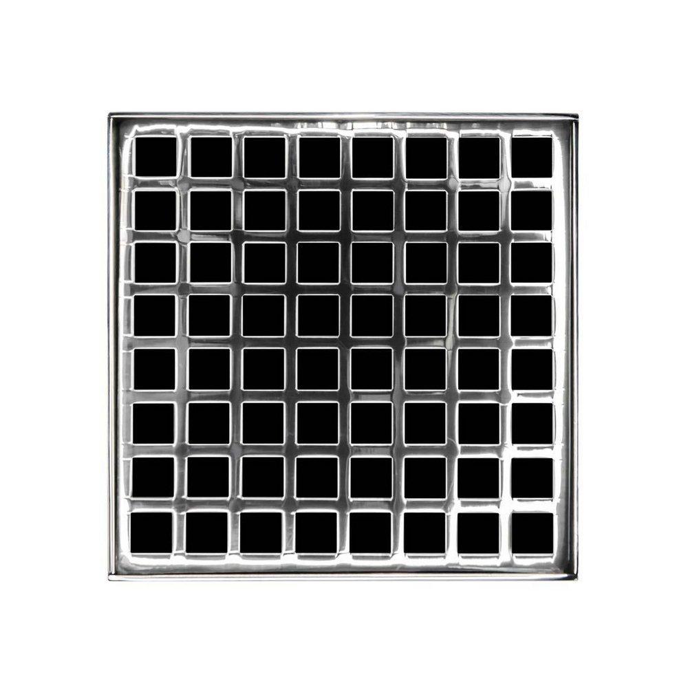 Infinity Drain Polished Stainless Strainer 