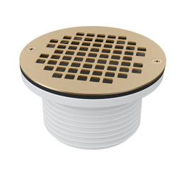3-1/2 in. IPS PVC Brass General Purpose Drain