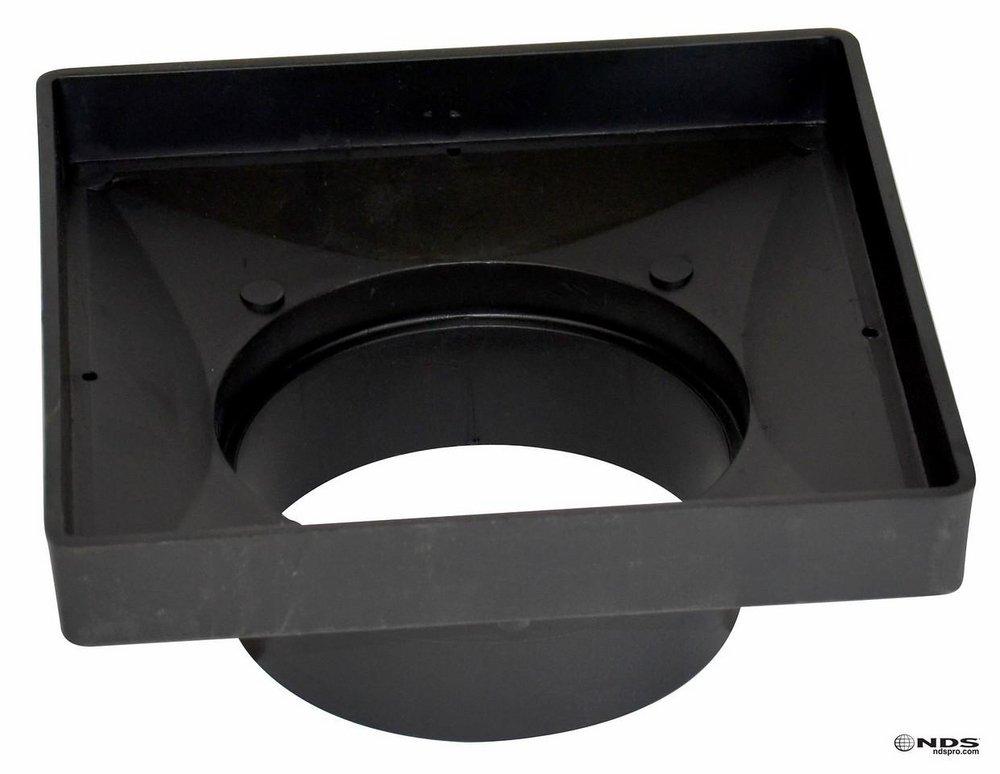 NDS Black 9 in. Hub Adapter in Black 